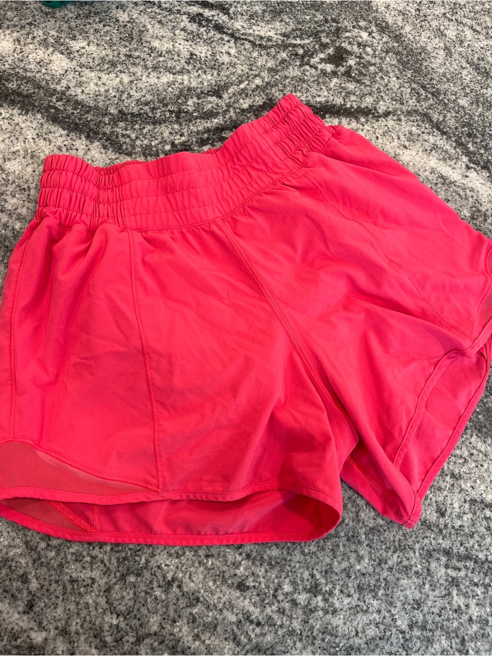 lululemon athletica hotty hot shorts - 4in high rise Vibrant Pink Running Shorts